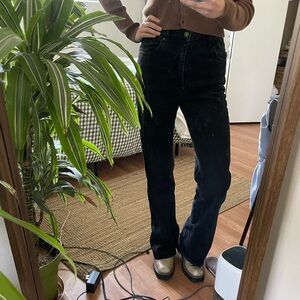 Black Dusters Bootcut Rolla’s Jeans!